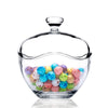 Dove Glass Bowl, Candy Bowl, Food Storage Container - CRYSTALIA GLASS